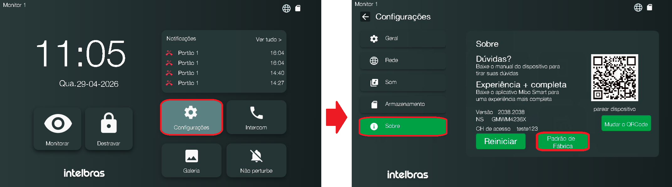 Padrão de Fábrica MI